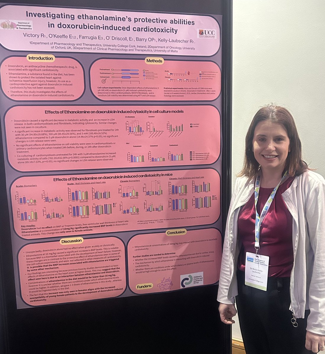Had a great time at the annual <a href="/cclguk/">CCLG</a> meeting. Met with our funders <a href="/LPTrustUK/">Little Princess Trust</a> and presented a poster on our latest work.
