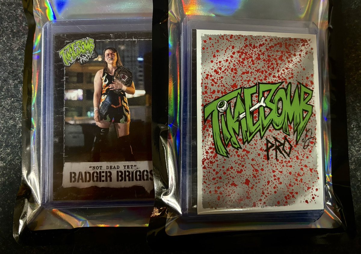 🚨TIMEBOMB CARDS SERIES 3🚨

All merch and trading card orders have shipped! We only have 20 sets left of Series 3 and that will be it for online sales. Get yours today at TimebombPro.com! 

Each pack contains 8 cards with random packs getting an exclusive CHASE card.