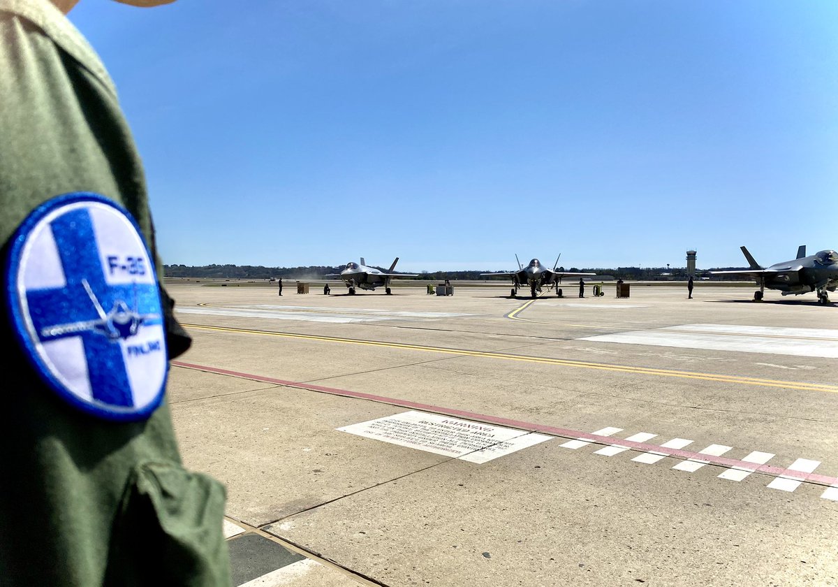 FinnishAirForce's tweet image. The Finns received a warm welcome in Fort Smith. The local community is looking forward to the arrival of the Finnish training group in town.

#ilmavoimat #F35hanke #F35Programme #F35 @188thW @FtSmithARK @ftsmithchamber @theF35JPO