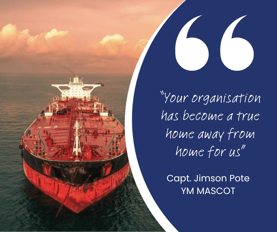 Stepping ashore should feel like coming home!

#YMMascot #LifeAtSea #Maritime #Shipping #Crew #Charity #Liverpool #Seafarers