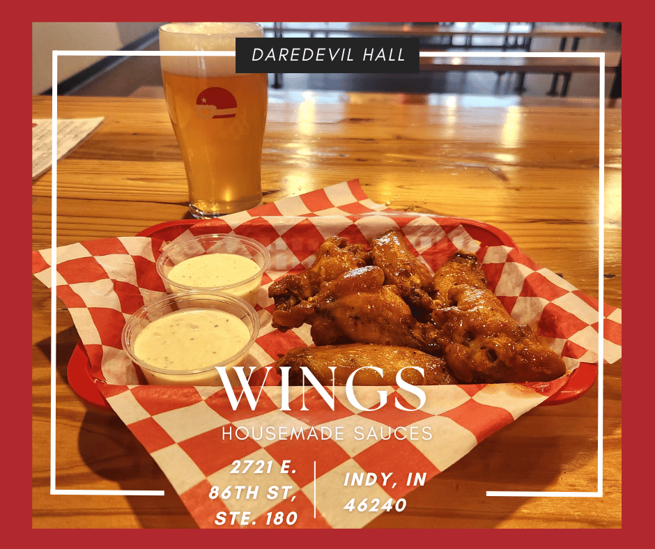 DaredevilHall's tweet image. Nothing pairs better with basketball than wings - except maybe pizza or beer. Make us your spot for March Madness game watching this season.