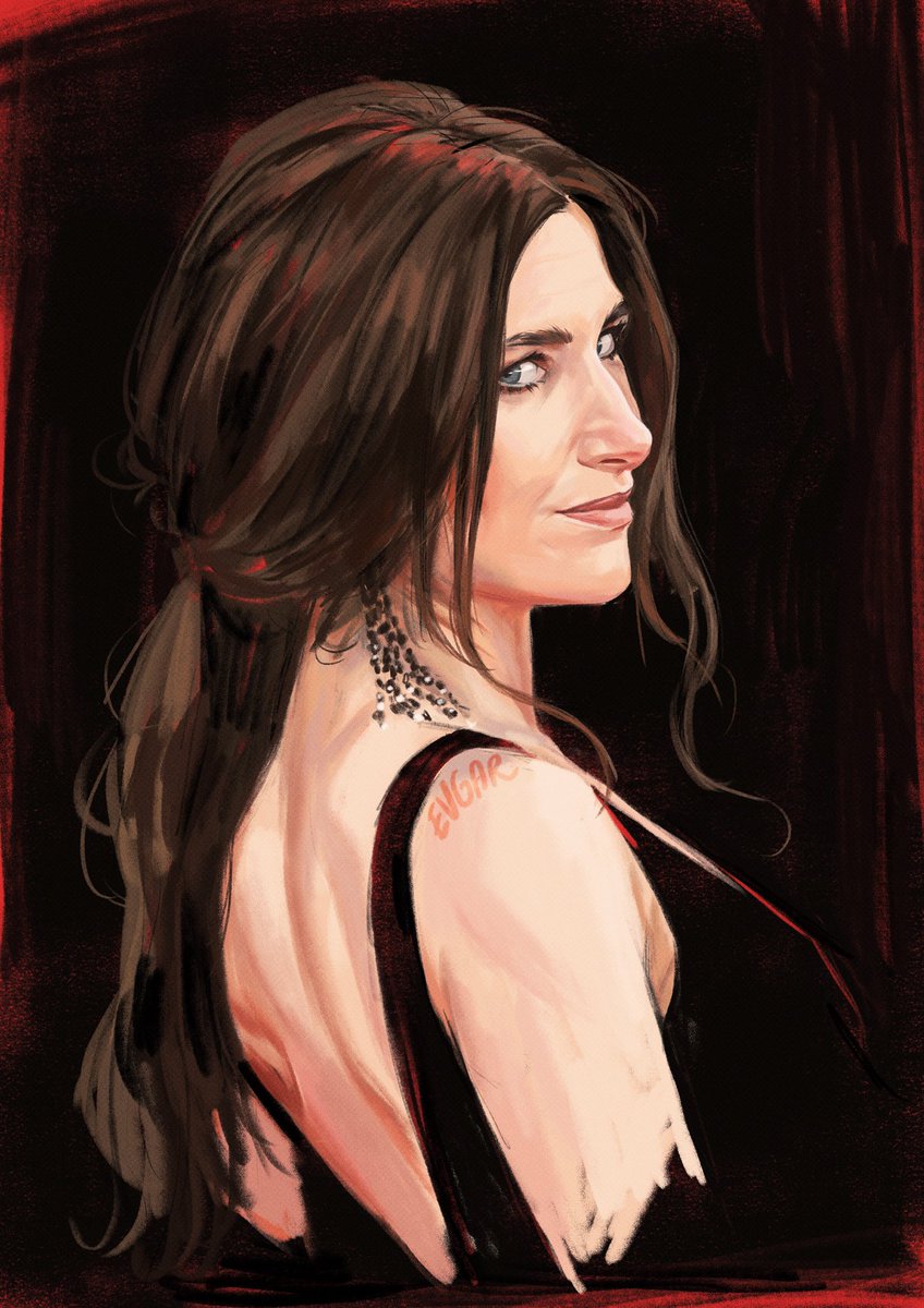 new motherhahn red carpet appearance which just means i don't rest until i draw her