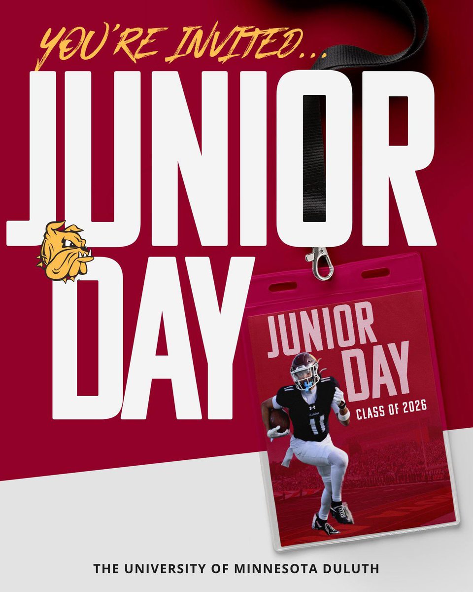 Thank you <a href="/UMDBulldogs/">UMD Athletics</a> for the junior day invite!