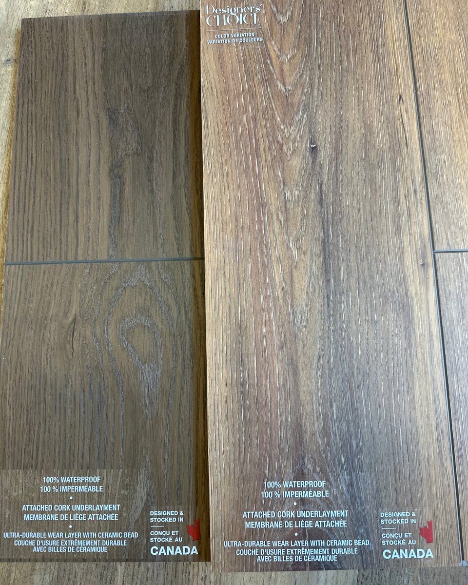 ParamountYEG's tweet image. We’re proud to be a Canadian business, supporting Canadian designers and suppliers to bring you the best in quality flooring. 🇨🇦

Visit our showroom and look for the flooring with Canadian stickers to shop local!

#proudlycanadian #yegconstruction #hardwood #vinyl #yegflooring