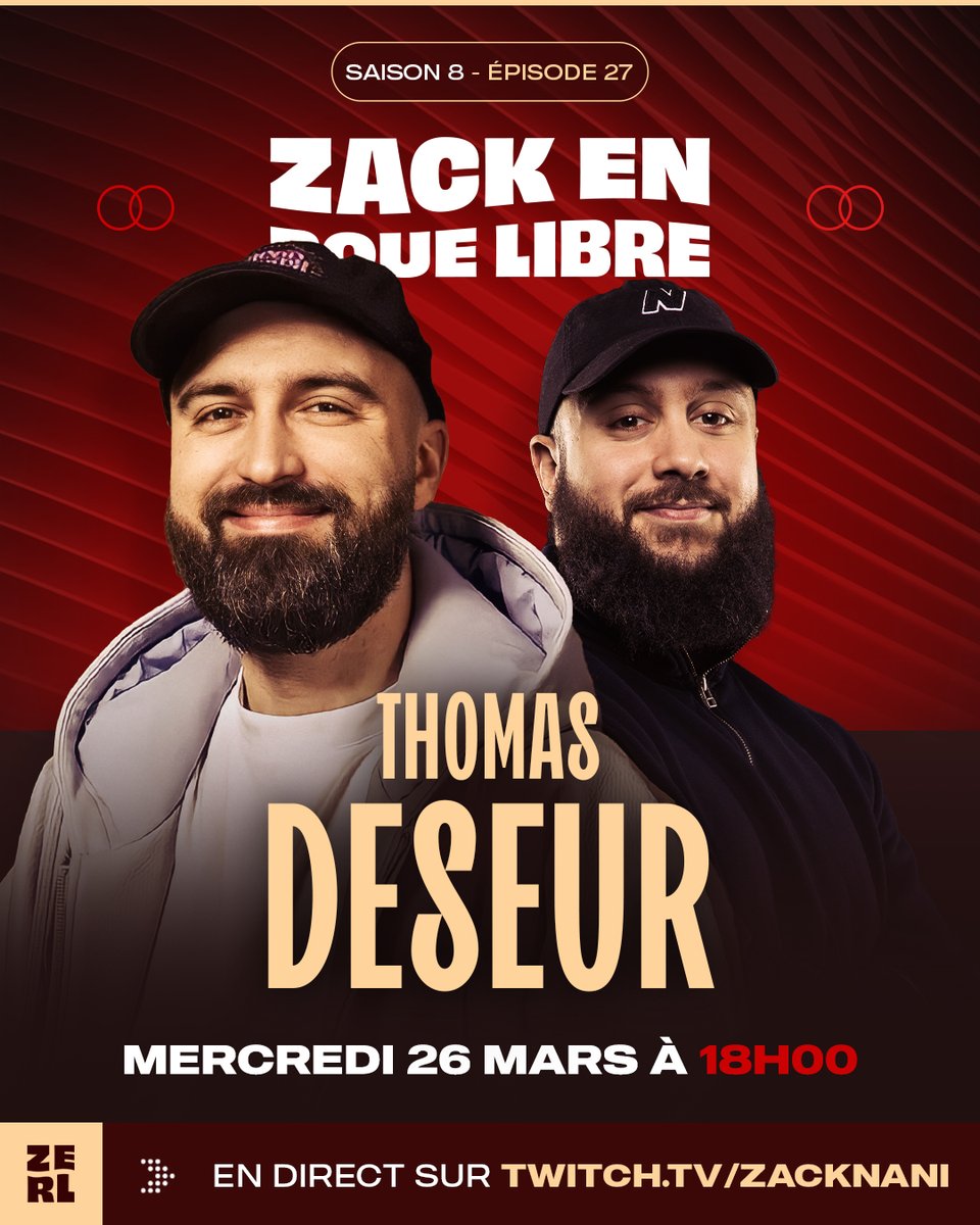 Zack (@zack_nani) on Twitter photo De retour en France, il était temps de remettre le bleu de chauffe !
Le grand <a href="/ThomasDeseur/">Thomas Deseur</a> sera avec moi dans l'émission demain à 18h 🙆🏻♂️ De retour en France, il était temps de remettre le bleu de chauffe !
Le grand <a href="/ThomasDeseur/">Thomas Deseur</a> sera avec moi dans l'émission demain à 18h 🙆🏻♂️