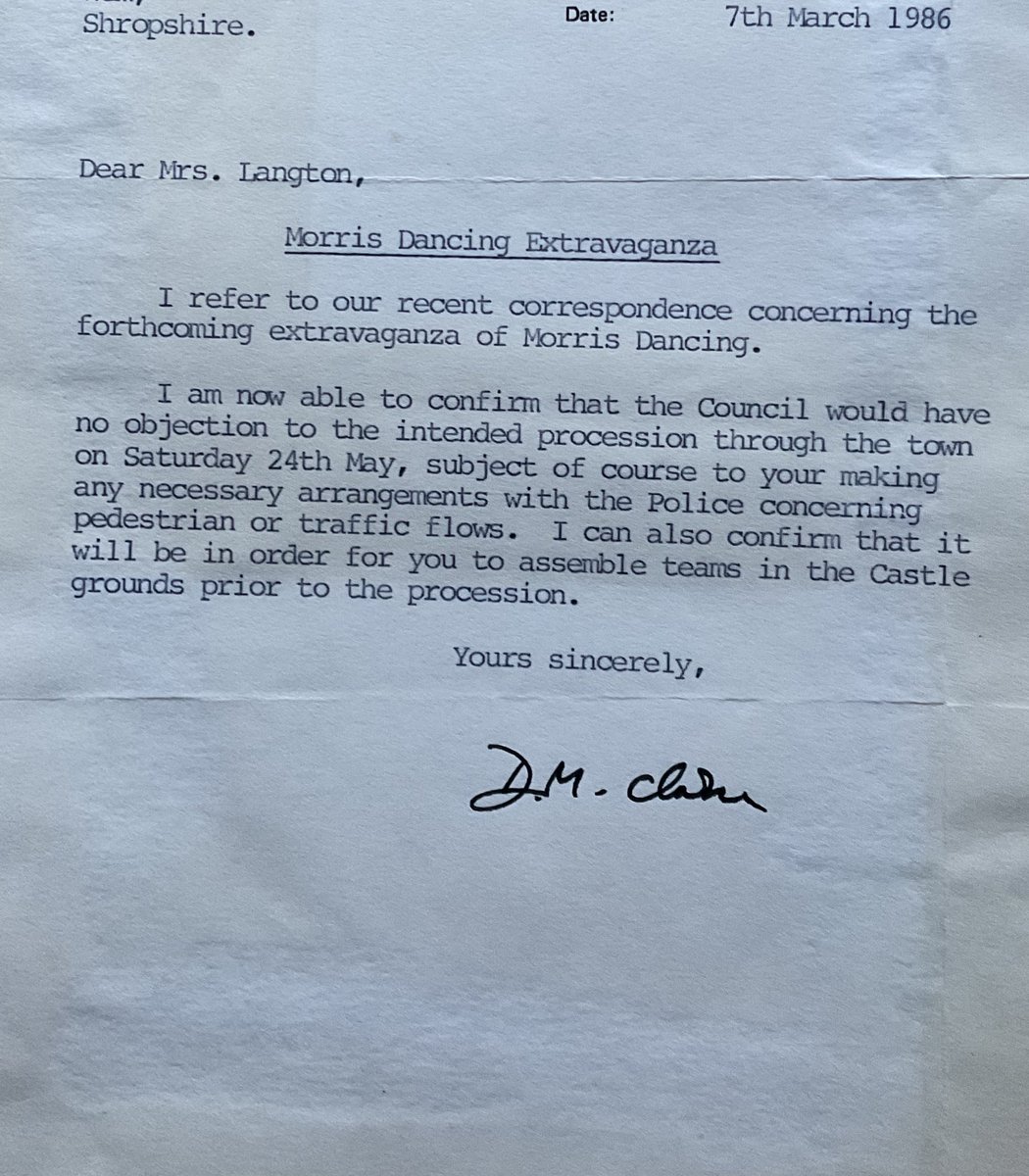 Shrewsbury Morris Dancers tweet media