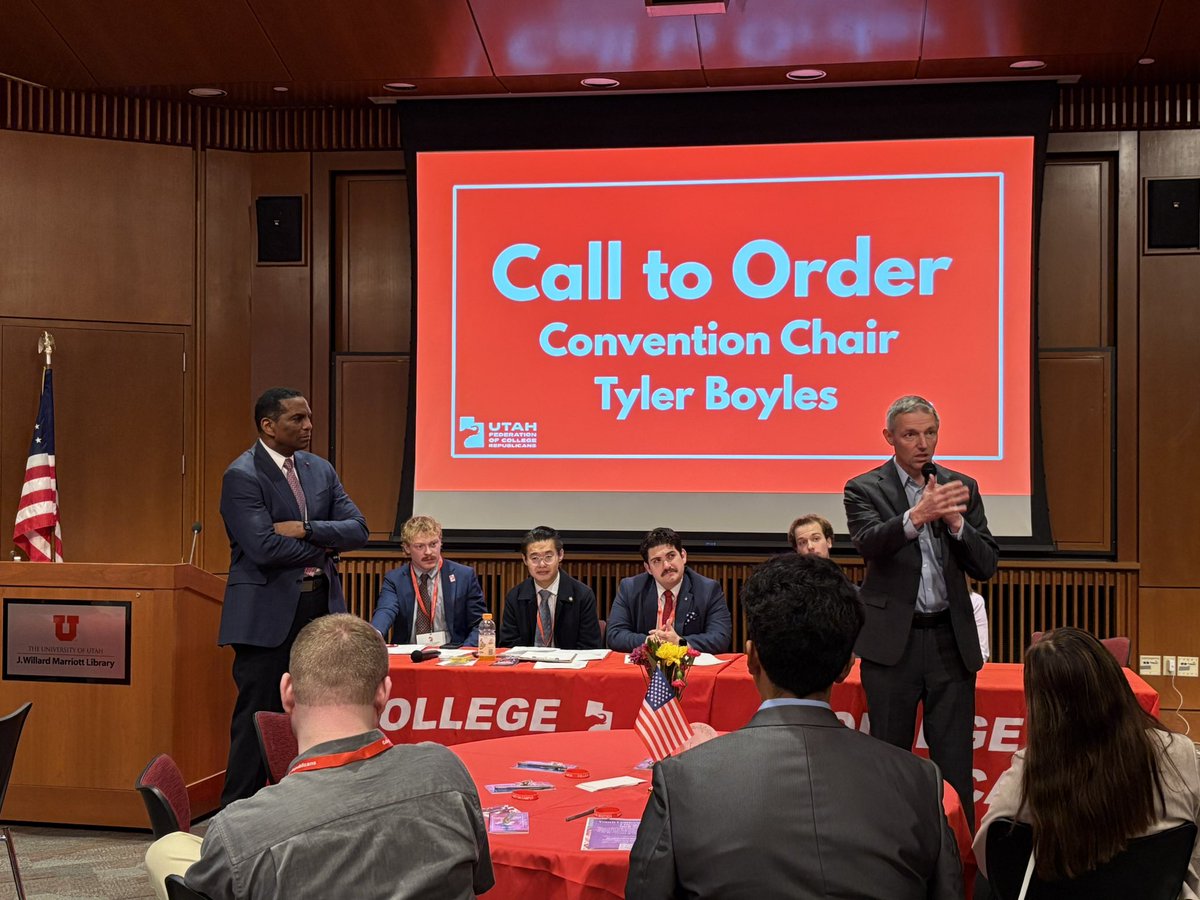 UtahCollegeReps's tweet image. Our convention was a YUGE success!