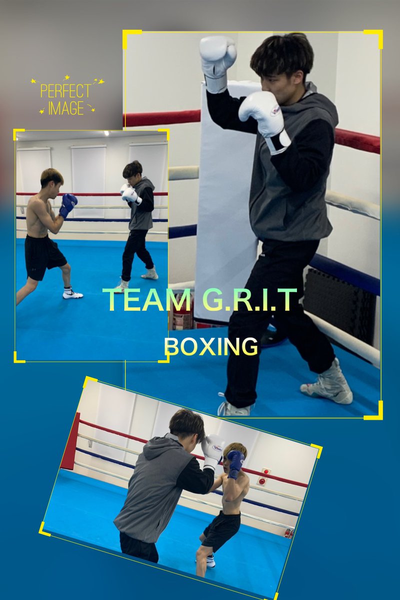 TEAMGRITboxing's tweet photo. 翔大選手と最後の対人調整！
身体もパンチもキレが出てきた👍
いい感じ👍😁 https://t.co/UHnxY3rYI8