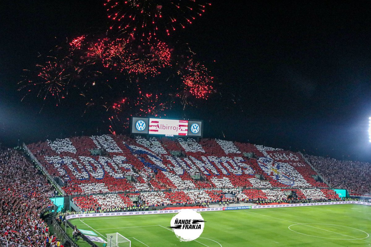 nandefranja's tweet photo. ¡Todos juntos, Vamos Paraguay! 💪🏻

@LaBarra79Ofic 👊

#ÑandeFranja https://t.co/HFFSlxfp8o