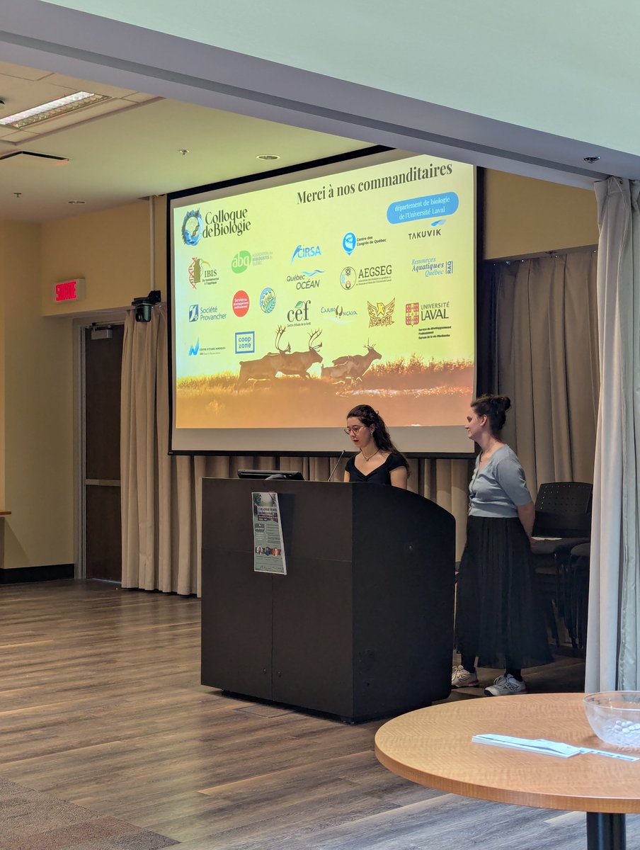 BiologistesQc's tweet photo. Nous sommes fiers de soutenir une fois de plus le colloque de biologie de l’@universitelaval, un événement incontournable pour entendre et encourager la relève en #biologie ! 🎓✨
 
#ColloqueBiologie #UniversitéLaval #RelèveEnBiologie #ABQ https://t.co/CfUlA9EUCC