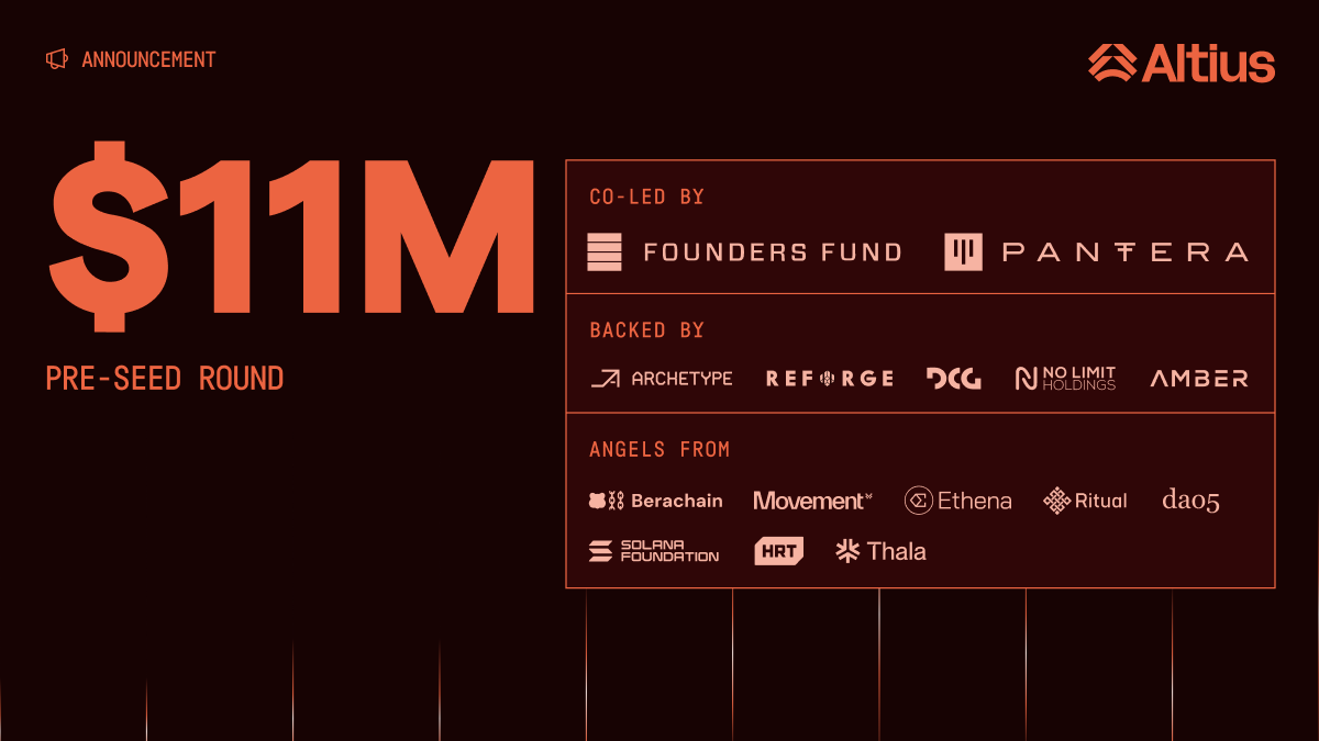 🔥Kiếm kèo chạy node thôi anh em!

Altius là một dự án cơ sở hạ tầng blockchain được phát triển bởi <a href="/AltiusLabs/">Altius</a>, hướng tới việc giải quyết các nút thắt về hiệu suất trong hệ sinh thái blockchain. 
Với mục tiêu mang lại sự ngang bằng với Web2 trong một