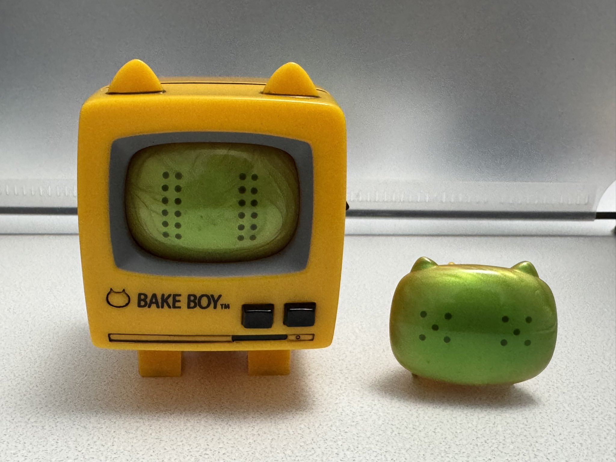 バケタンブログ バケタン2号 レトロイエロー ソフビ 新品 バケタンブログバケタン2号レトロイエローソフビ