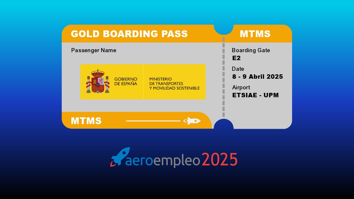 Aeroempleo (@aero_empleo) on Twitter photo 🛩️✈️ <a href="/transportesgob/">Ministerio Transportes y Movilidad Sostenible</a> participará en #Aeroempleo2025 como entidad Oro.
#Aeroempleo #TuCarreraDespega #FeriadeEmpleo 🛩️✈️ <a href="/transportesgob/">Ministerio Transportes y Movilidad Sostenible</a> participará en #Aeroempleo2025 como entidad Oro.
#Aeroempleo #TuCarreraDespega #FeriadeEmpleo