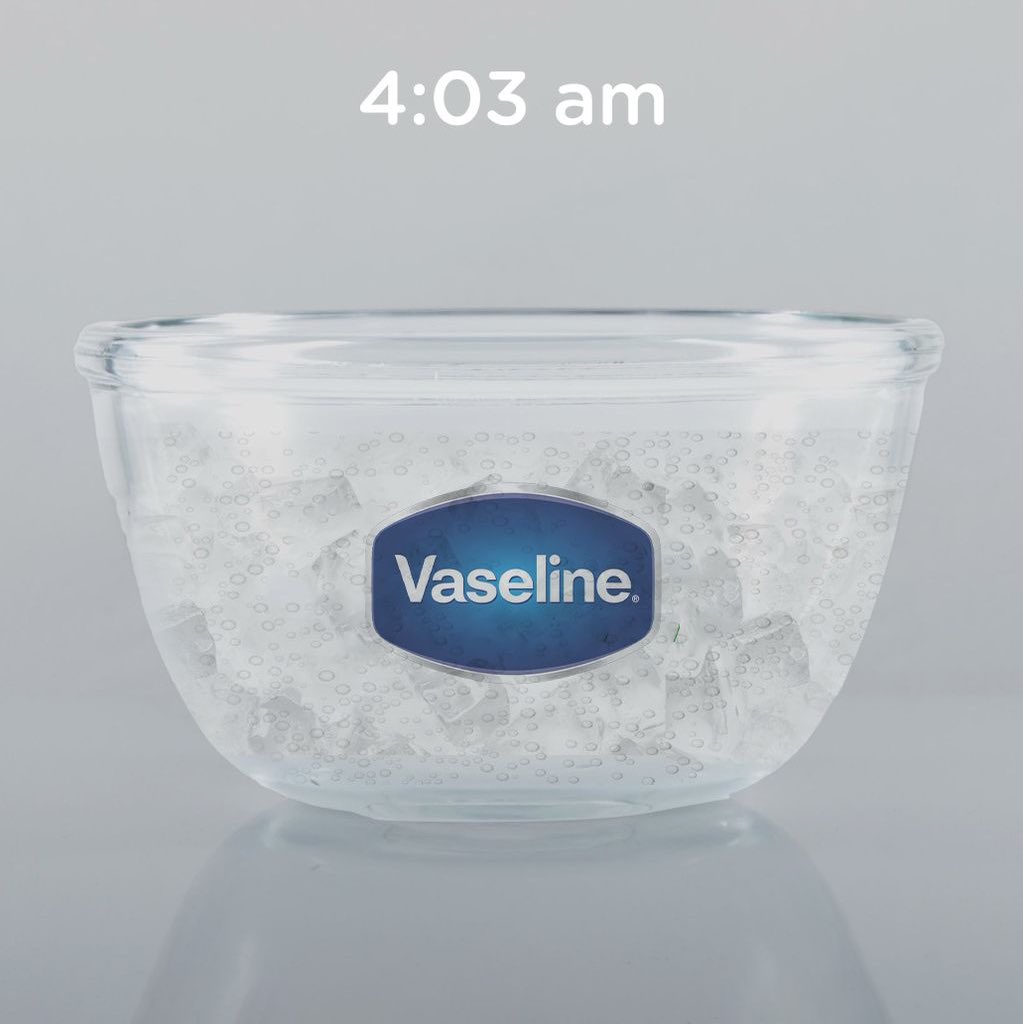 Right before the banana peel routine🤭