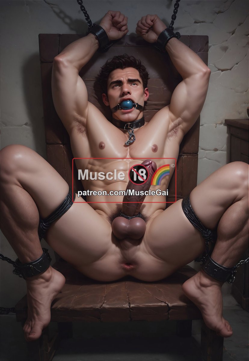 MusclegayAI's tweet photo. #gay #malebondage #gaybdsm #gaybondage #tiedup #bondage #bdsm #gayslave #dick #hugedick #nipples #openass #openanus #gayai #gayart #gayartist #게이 https://t.co/ZmEPnUGQ6w
