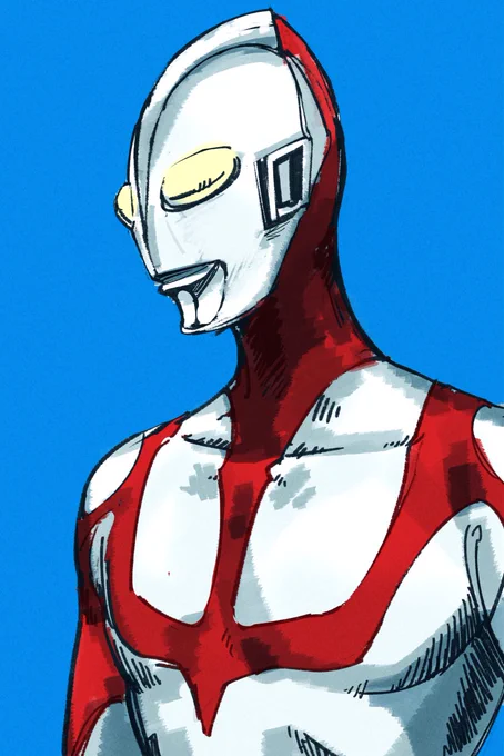 #上手いとか下手とかそういうのは関係なく自分が気に入っている絵 こういうザクザクした絵もっと描かないと 