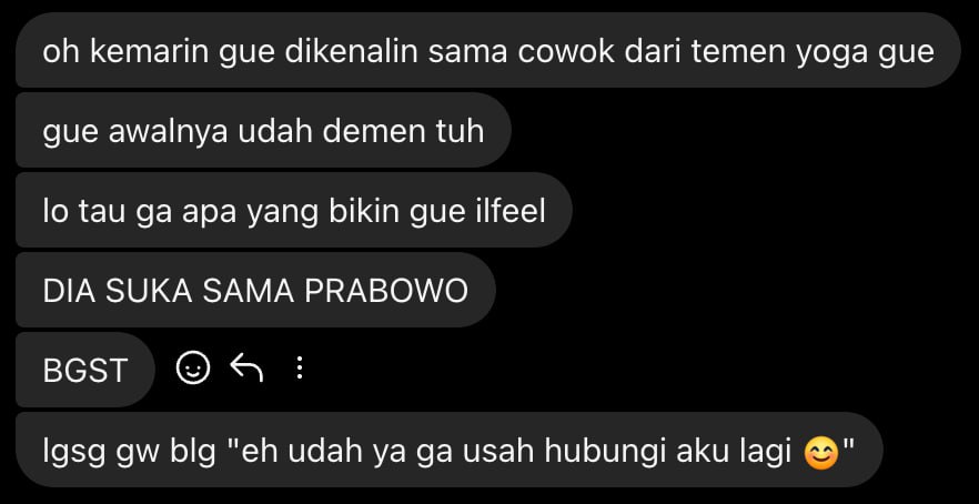 Not enough to mess up our economy, they also ruin our chance to find a proper company. #IndonesiaGelap