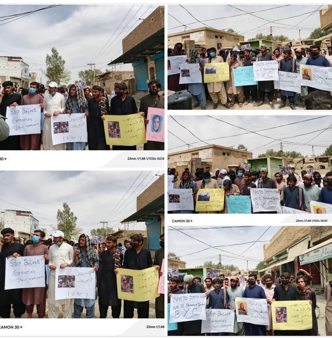 Usta Muhammad 📍

Protest Rally Held in Usta Muhammad Against State Brutality and Arrests of BYC Leaders

In response to the Baloch Yakjehti Committee’s (BYC) central call, a protest rally was held in Usta Muhammad, Naseerabad Zone, against the ongoing state oppression, violence,