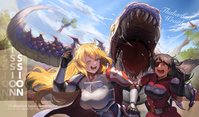 Illustration Commission(s) via #Vgen ! Thank you~ 