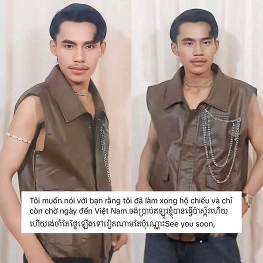 RusselD36317's tweet photo. Thí sinh nam vương Campuchia Lai Thai chia sẻ đã làm xong hộ chiếu, chờ ngày đến Việt Nam 🤗
👉 Ấn theo dõi mình để cập nhập những tin video hót mỗi ngày
#GáiPhanThiết #GáiBảoLộc #GáiCamRanh #GáiLongKhánh #sexy #love #model #hot #beautiful #fashion #beauty https://t.co/1NdgkbEsMO