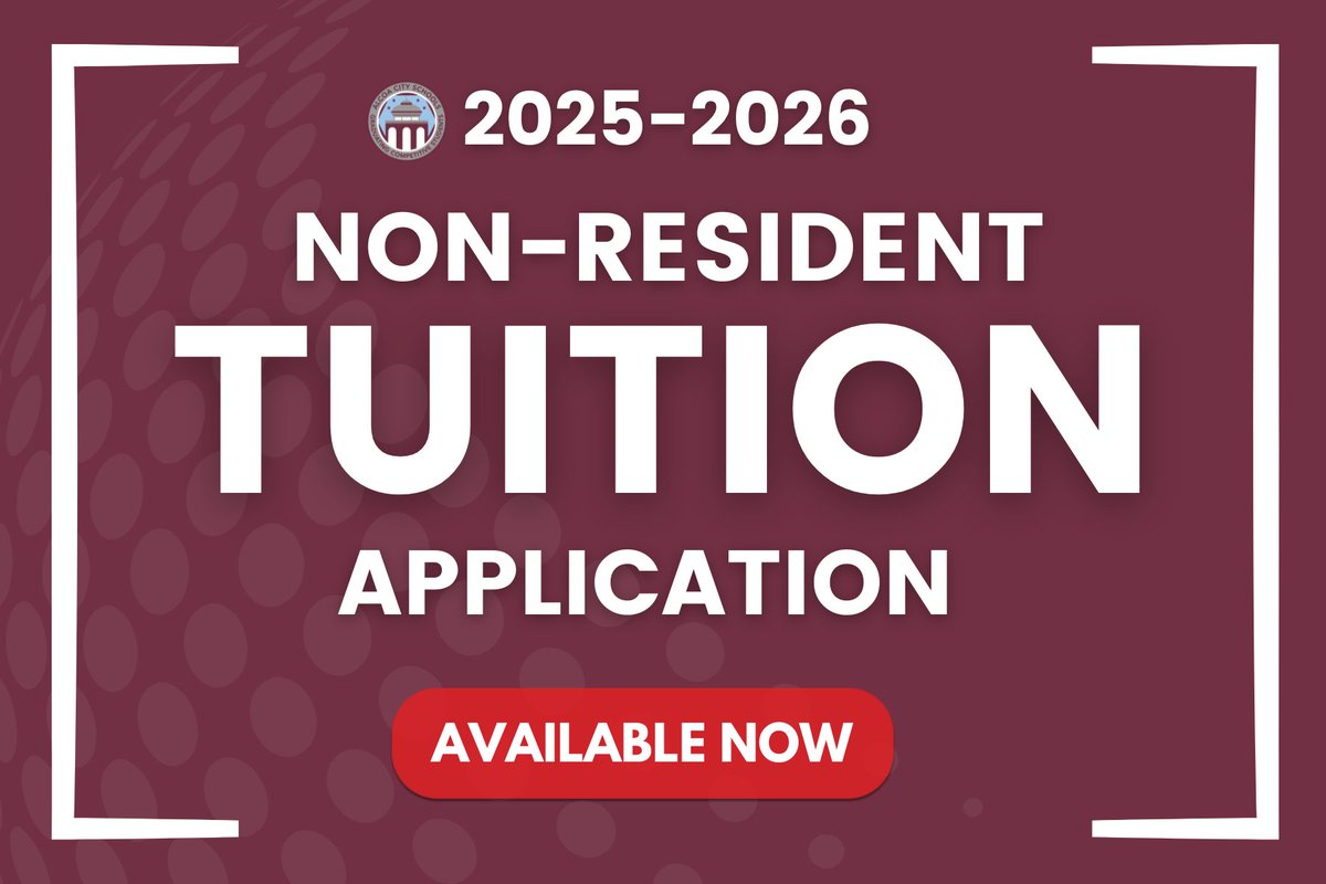 The Alcoa City Schools Non-Resident Tuition Application for the 2025-26 school year is now available. edl.io/n2050250