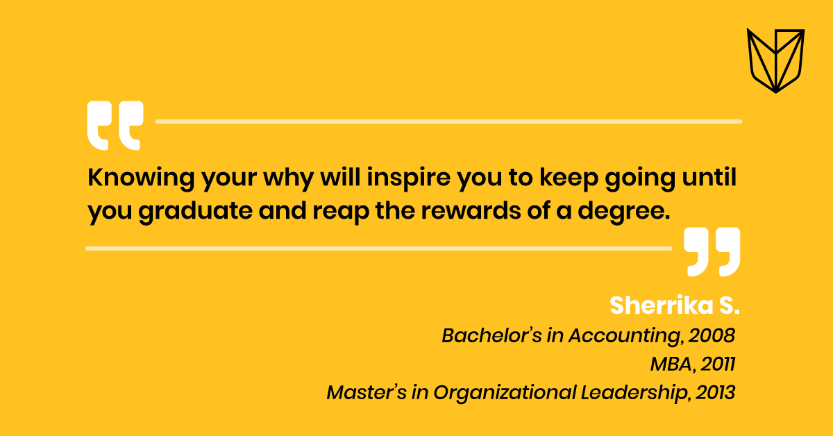 KellerGraduate's tweet photo. We are 3 weeks into the new session! What’s keeping you motivated on your journey to your degree?  Share your “why” in the comments below. 💭 https://t.co/QbM9aW7rWW