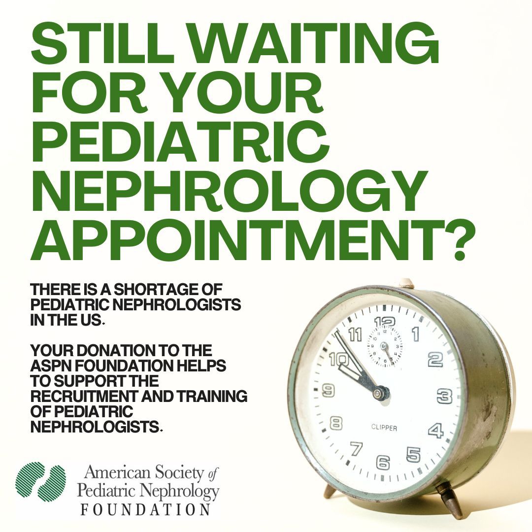 American Society of Pediatric Nephrology (@aspneph) on Twitter photo Your gift to the ASPN Foundation helps to support travel grants for trainees to help recruit and retain pediatric nephrologists! Your gift will be matched by ASPN Foundation Board Member Sharon Lagas up to a total of $2500 during National Kidney Month. aspneph.app.neoncrm.com/forms/alport-s… Your gift to the ASPN Foundation helps to support travel grants for trainees to help recruit and retain pediatric nephrologists! Your gift will be matched by ASPN Foundation Board Member Sharon Lagas up to a total of $2500 during National Kidney Month. aspneph.app.neoncrm.com/forms/alport-s…