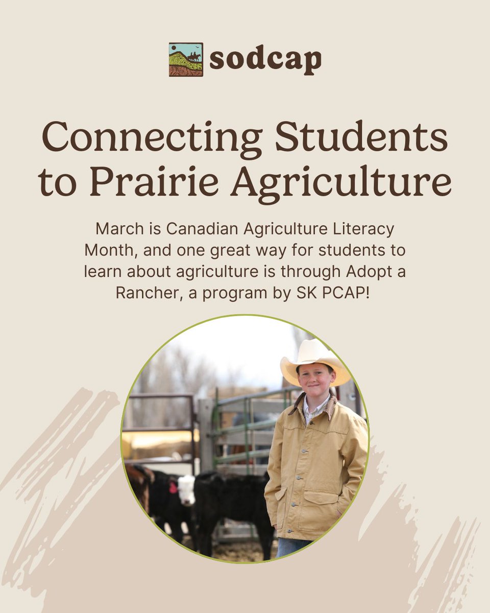 Grade 10 students get the chance to connect with local ranchers and see how ranching helps protect native prairie. It’s a hands-on way to understand the balance between agriculture and conservation! Want to learn more? Check out PCAP-SK.org #CALM25