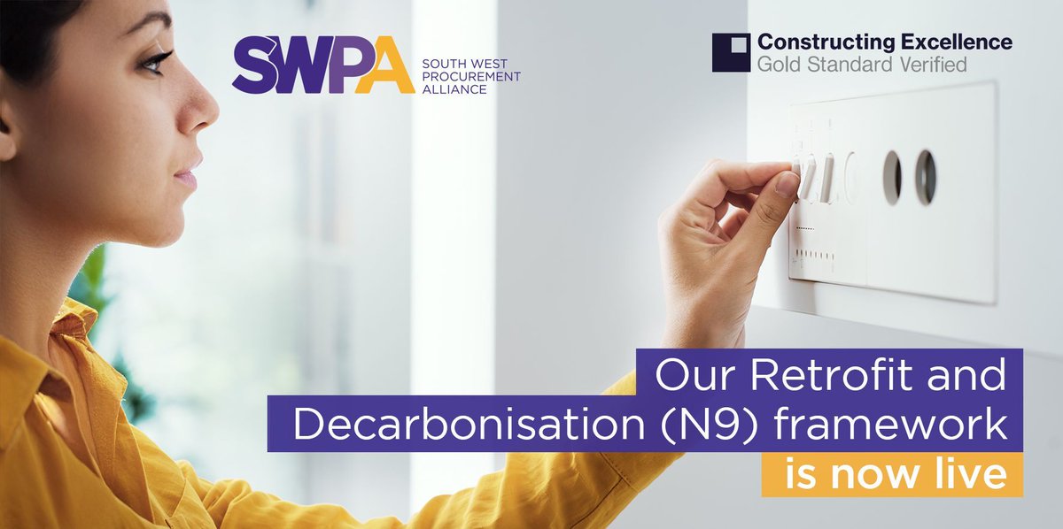 The Retrofit and Decarbonisation (N9) framework has been created with key strategic social value objectives in mind aligning them to a set of key measurements.  

For more information on the social value embedded within the framework, use this link: buff.ly/4hTtwDr