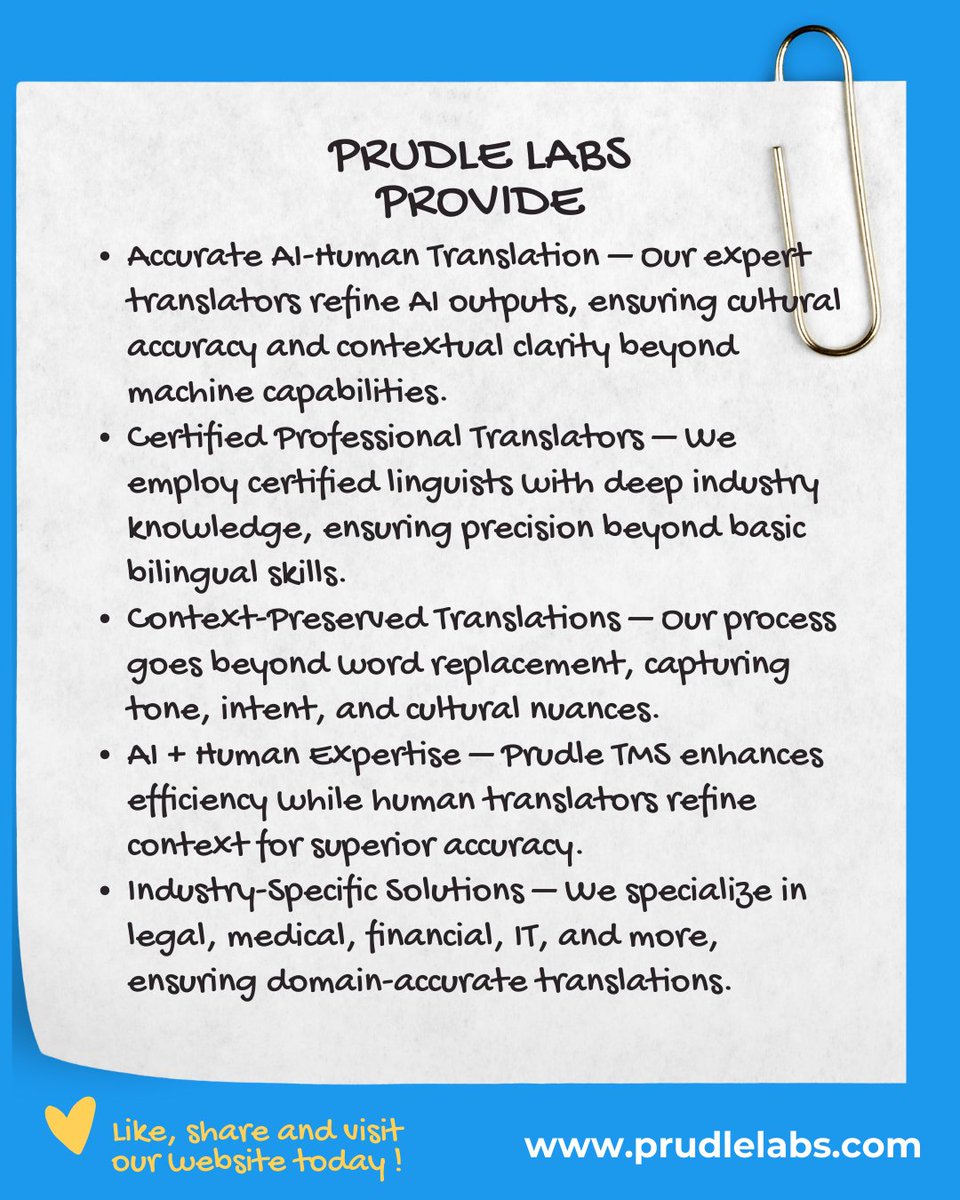 Prudle Labs tweet media