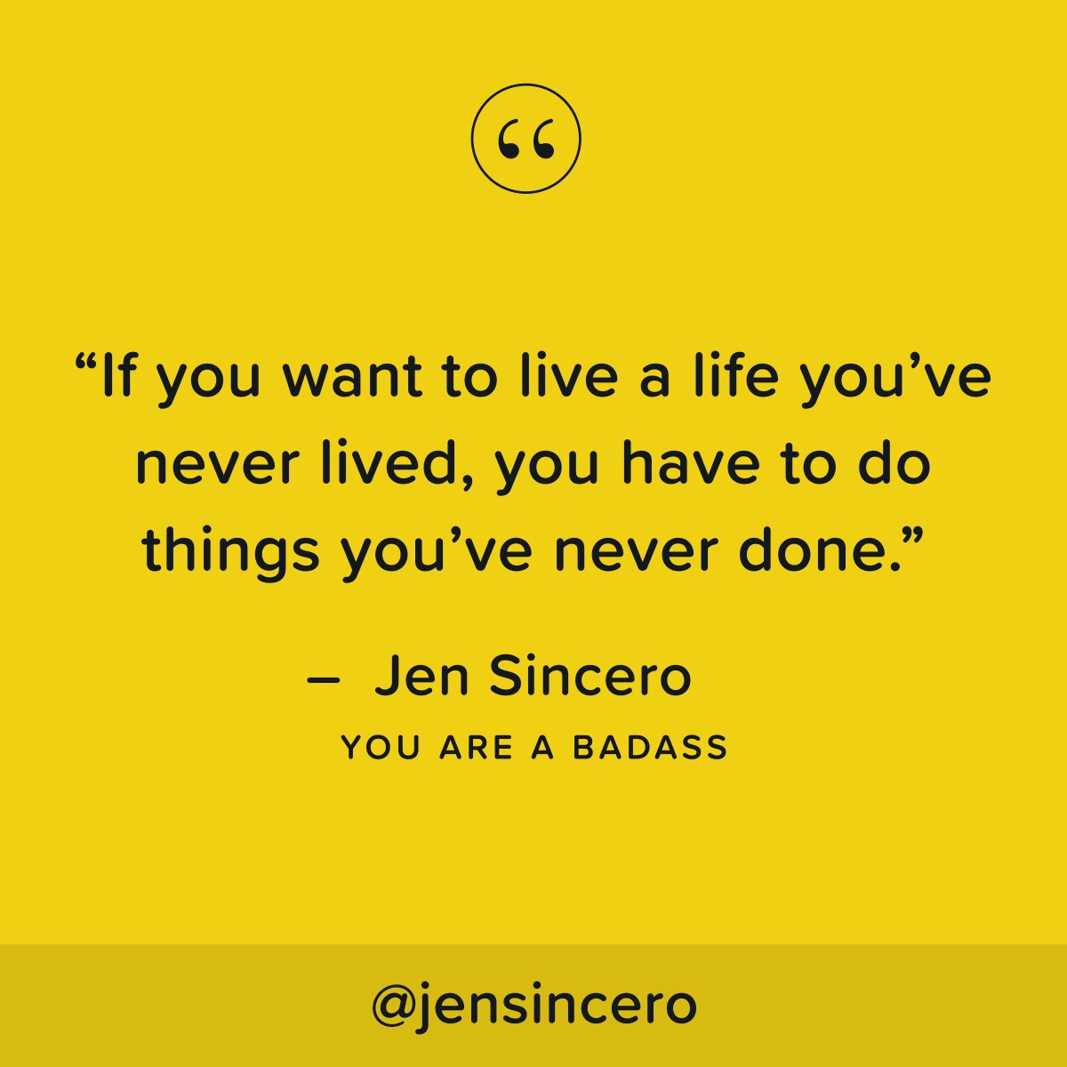 You've gotten to where you are right now by doing whatever it is you're doing. If you're unhappy with your situation, change things up. #youareabadass #QOTD #TuesdayThoughts #TuesdayMotivation