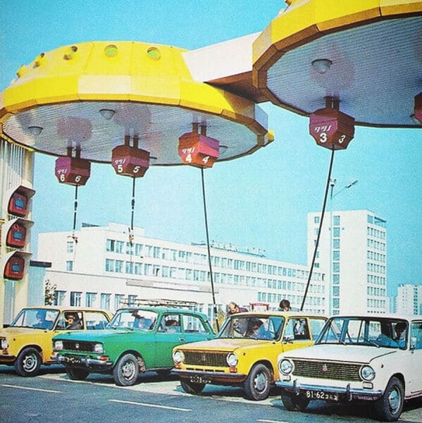 17. ‘Flying Saucer’ Gas Stations In Kyiv From The Late 1970s And Early 1980s