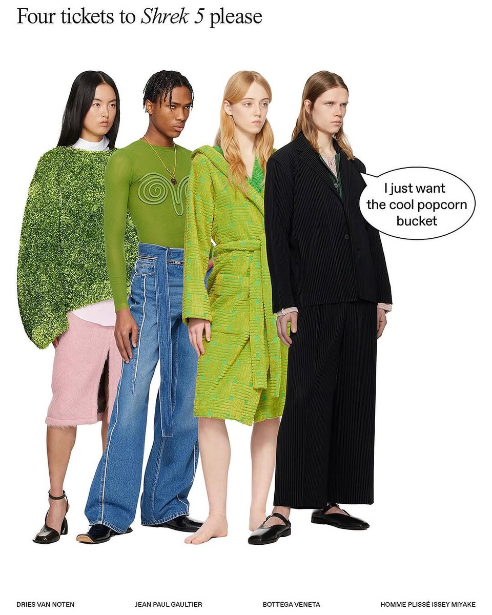 BDiGiTM's tweet photo. If you need us, we’ll be right here scrolling through SSENSE memes, laughing like it’s our favorite pastime. Honestly, we couldn’t stop even if we tried. __________

Credit- @ssense https://t.co/PoWeWlrsTw