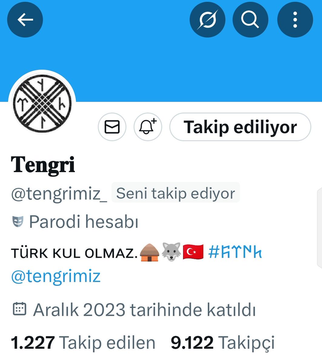 Arayan belasını da bulur Tengrisini de. 😁

Yeni hesabı
@tengrimiz_