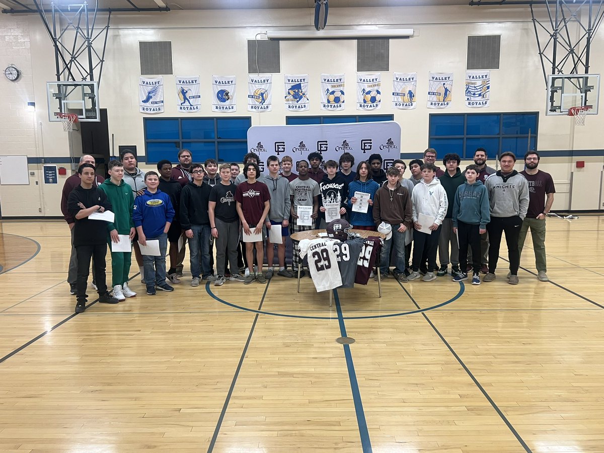 Valley Middle School (@vmsroyals) on Twitter photo Today was signing day for our eighth graders who will play football at Grand Forks Central for the next 4 years. <a href="/GFC_football/">GFC Football</a> <a href="/GFC_Activities/">GFC Activities</a>
Thank you for stopping by and hope for a great upcoming season! Today was signing day for our eighth graders who will play football at Grand Forks Central for the next 4 years. <a href="/GFC_football/">GFC Football</a> <a href="/GFC_Activities/">GFC Activities</a>
Thank you for stopping by and hope for a great upcoming season!