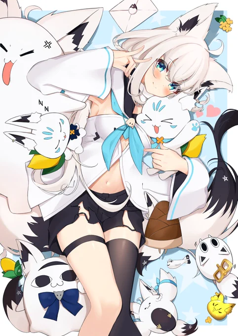 こんな感じの要素詰め込み系?が堪らなく好き!大好き!#上手いとか下手とかそういうのは関係なく自分が気に入っている絵 