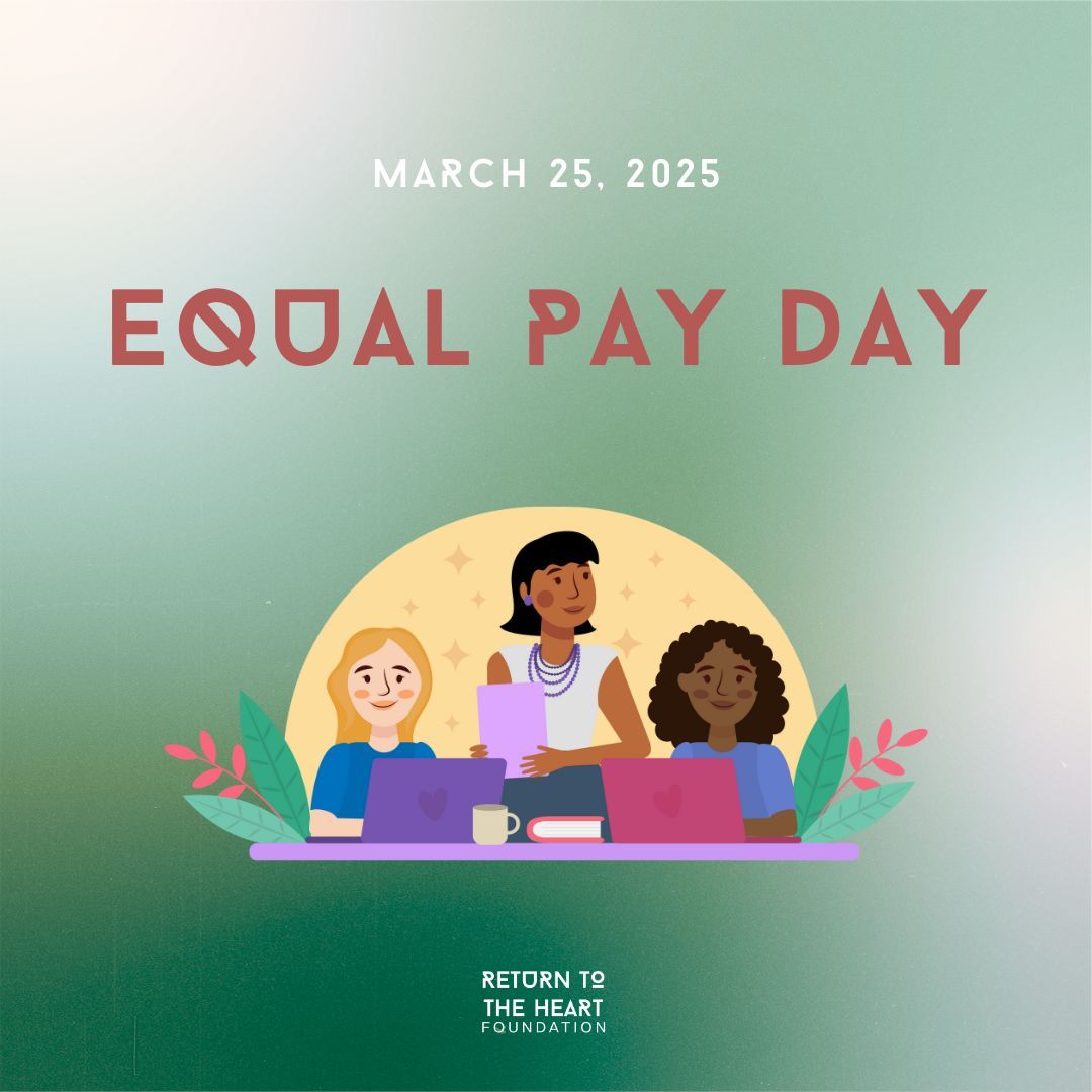 Today is #EqualPayDay. Did you know women working full-time, year-round, earn 83¢ for every $1 men earn? For women who have experienced domestic violence, the wage gap can make it hard to afford housing and essentials to stay safe. Survivors (and all women!) deserve better. 💜