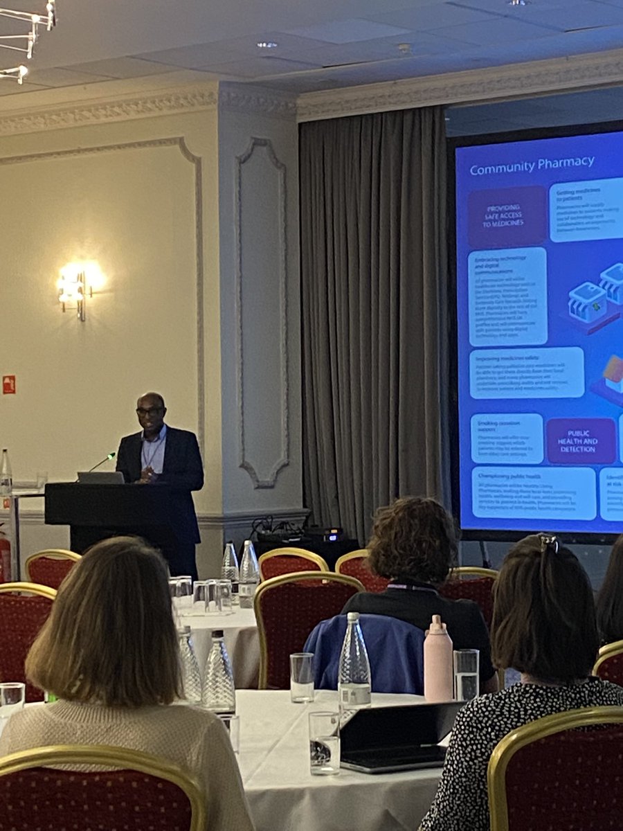 Prof Delyth James (@delythhjames) on Twitter photo <a href="/UKSBM/">UK Society for Behavioural Medicine</a> captivating as ever - Ade Williams flying the flag for community pharmacy at the UKSBM Conference in Bristol #uksbm2025 <a href="/UKSBM/">UK Society for Behavioural Medicine</a> captivating as ever - Ade Williams flying the flag for community pharmacy at the UKSBM Conference in Bristol #uksbm2025