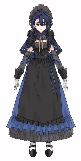 #kronillust #Maid4U 