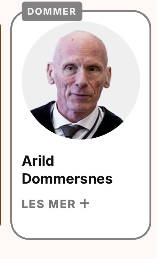I serien: Jeg vet hva jeg vil bli når jeg blir stor: Dommer i Ingebrigtsen-saken, Arild Dommersnes 😂