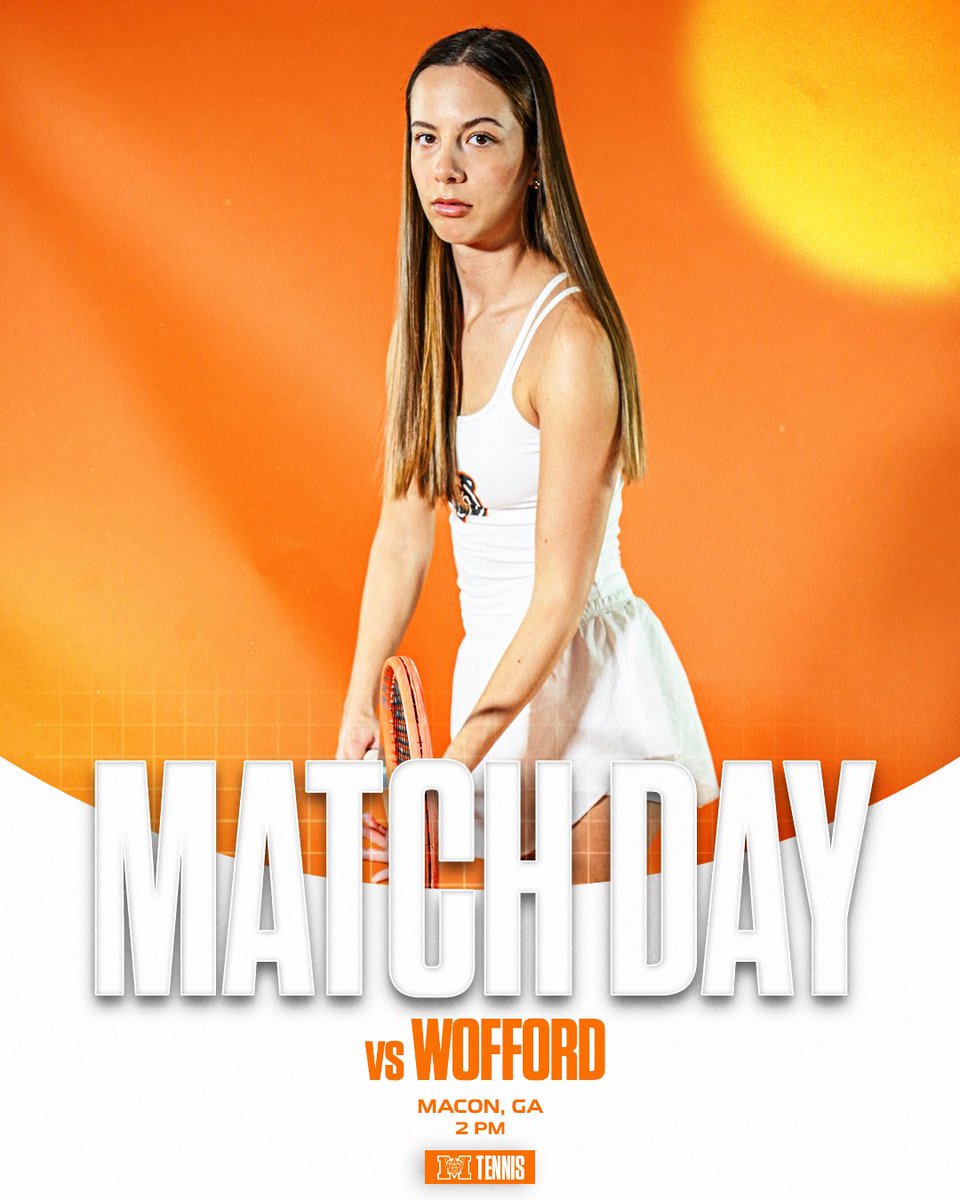 At home against the Terriers!

🆚 Wofford
🕑 2 p.m.
📍 Macon, Ga.
🏟️ LeRoy Peddy Tennis Center
📊 Live Scores: rb.gy/p5m25p

#GoBears