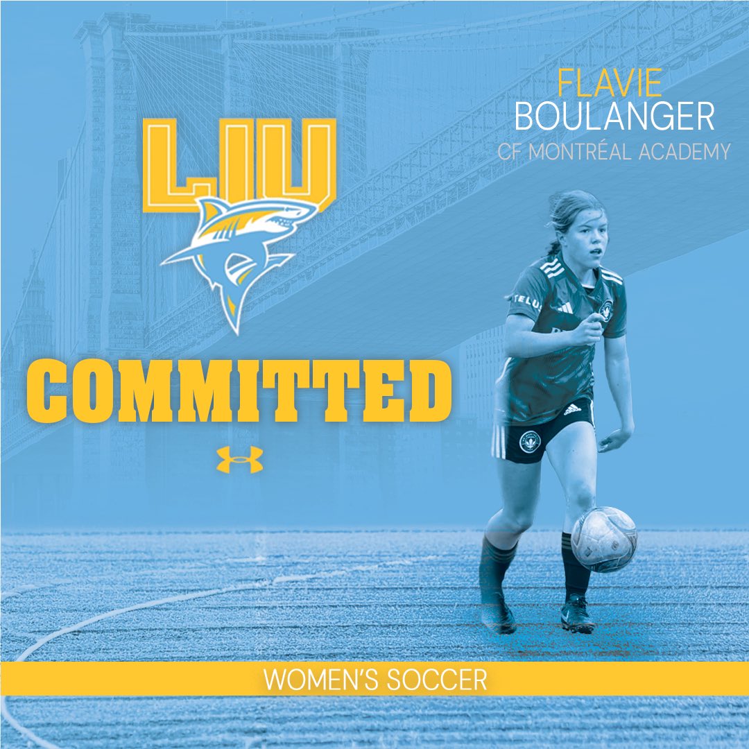 SIGNED | Welcome Flavie Boulanger 👏 fins up 🦈

#liuwsoc #liuathletics #longislanduniversity #finsup #nec #NECWSOC #ncaa