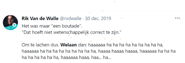 2Plot's tweet photo. @torfsrik Dit is de man z'n intellectueel niveau https://t.co/y6OGvP6HDI