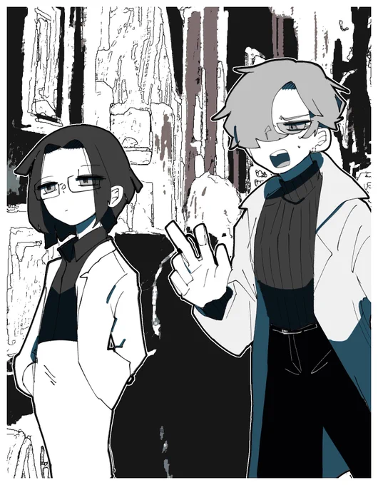 性別逆転怪盗×探偵 