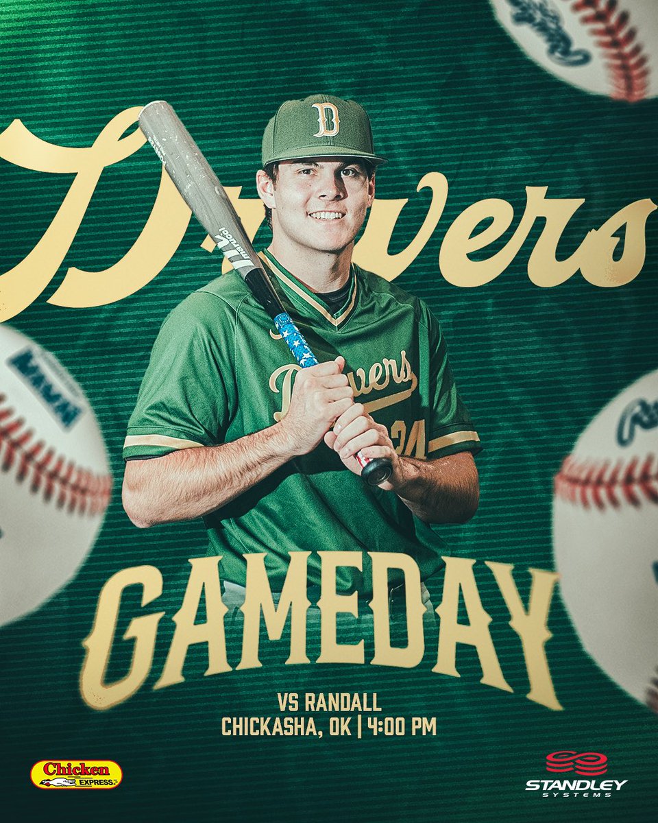 ⚾️𝗚𝗔𝗠𝗘𝗗𝗔𝗬⚾️
The Drovers return to action as they host Randall University!

⏰: 4:00 PM CT
📍: Chickasha, OK
🏟️: Bill Smith Ballpark
📊/📺: usaoathletics.com/composite

#DroverNation🐎x #BleedGreen