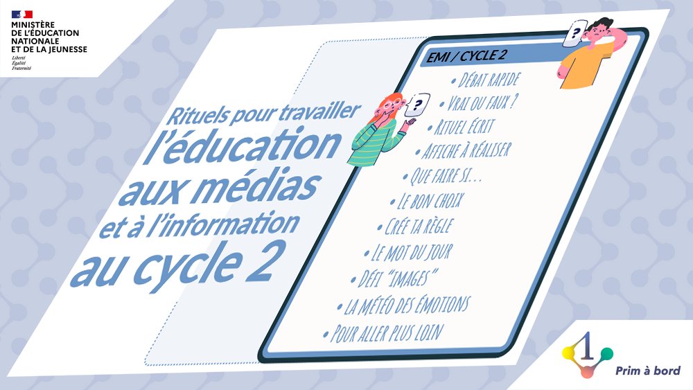 Enseigner dans le 1er degré avec le numérique tweet media