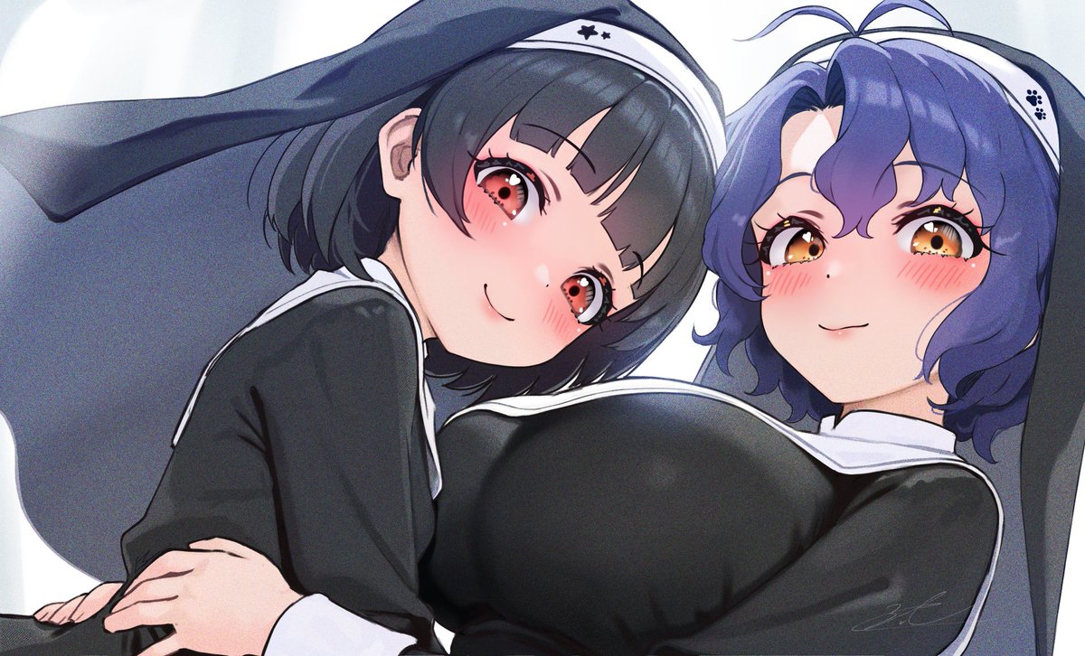 シスターコスの育ちゃんと風花さんです!
skebありがとうございました! 