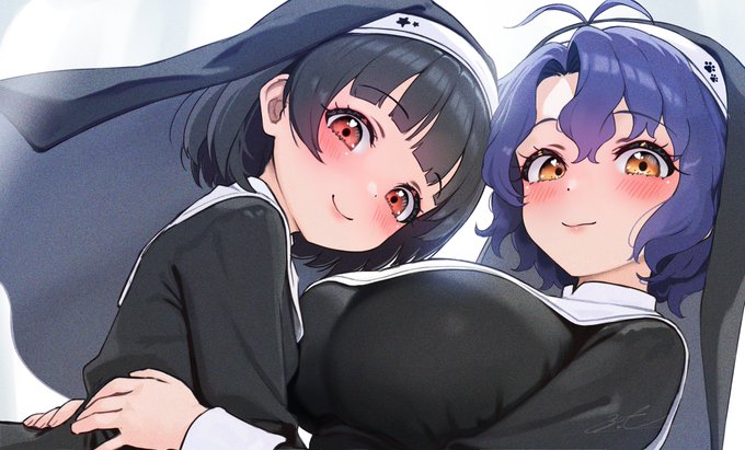 シスターコスの育ちゃんと風花さんです!
skebありがとうございました! 