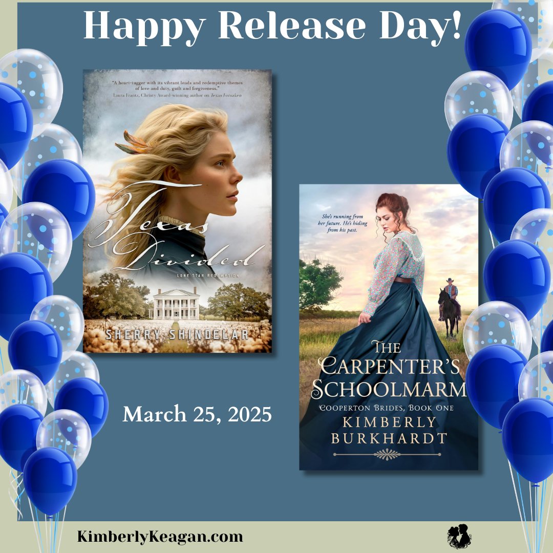 Congrats to FHLCW members Sherry Shindelar and Kimberly Burkhardt on their newest books! 🥳Aren't these covers lovely?

#inspirationalromance #NewReleases2025 <a href="/SherryShindelar/">Sherry Shindelar</a> <a href="/KimBurk_writer/">Kimberly Burkhardt</a> <a href="/FHL_CW/">Faith, Hope, & Love Christian Writers</a>