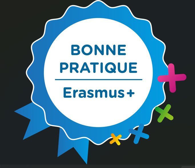 Le consortium a reçu le label "Bonne pratique" en raison d'une mise en œuvre de haut qualité des programmes Erasmus+. Cette distinction honorifique est décernée par <a href="/ErasmusplusFR/">Agence Erasmus+ France / Education Formation</a> 
💪🇪🇺🌎